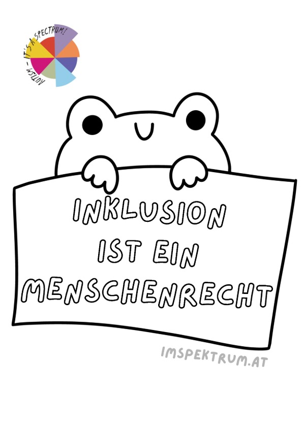 im spektrum Ausmalbild Menschenrecht Frosch